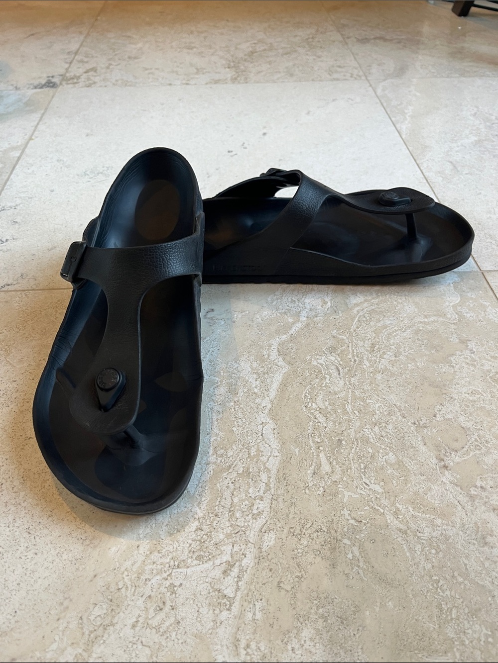 Birkenstock Black Gizeh EVA Sandals Sz 41/10/10.5